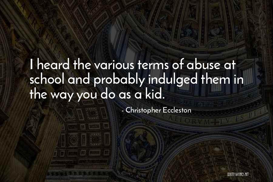 Schlemmer Associates Quotes By Christopher Eccleston Schlemmer Associates Quotes By Christopher Eccleston