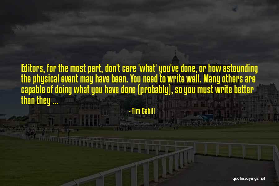 Schlemmer Brothers Quotes By Tim Cahill Schlemmer Brothers Quotes By Tim Cahill