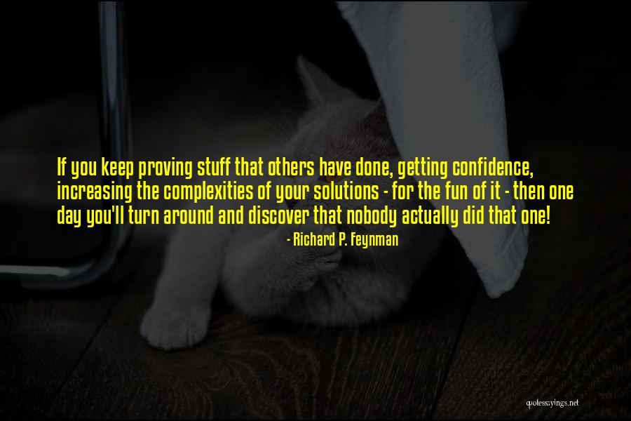 Schmalenberg Quotes By Richard P. Feynman Schmalenberg Quotes By Richard P. Feynman