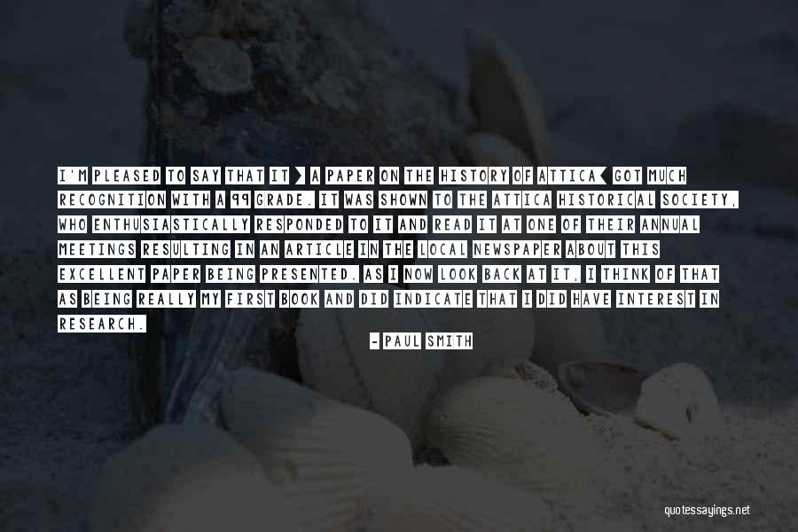 Schmausen Quotes By Paul Smith Schmausen Quotes By Paul Smith
