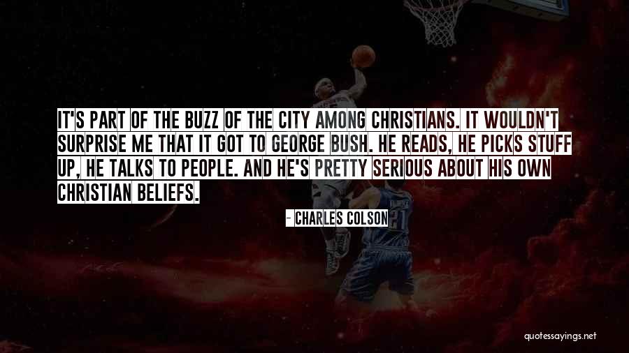 Schmelzle Barber Quotes By Charles Colson
