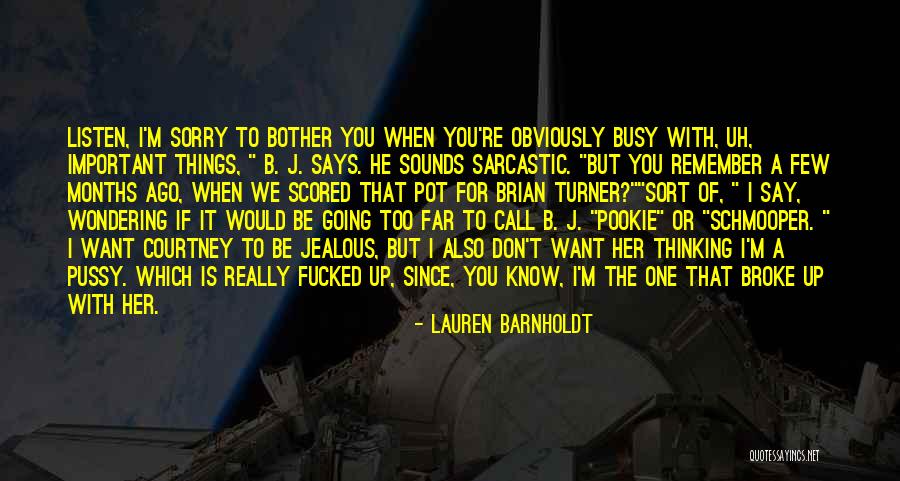Schmooper Quotes By Lauren Barnholdt Schmooper Quotes By Lauren Barnholdt
