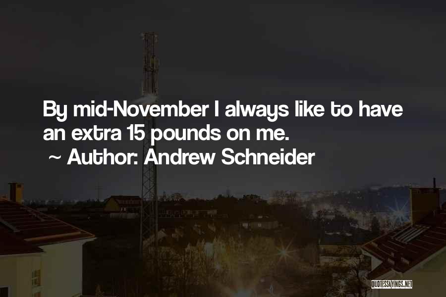 Schneider Quotes By Andrew Schneider
