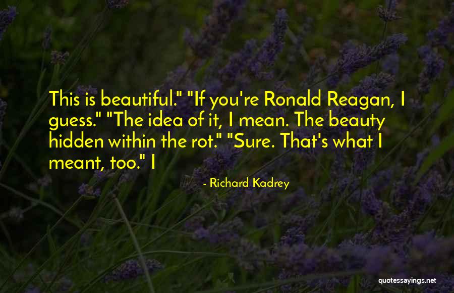 Schnoor Park Quotes By Richard Kadrey Schnoor Park Quotes By Richard Kadrey