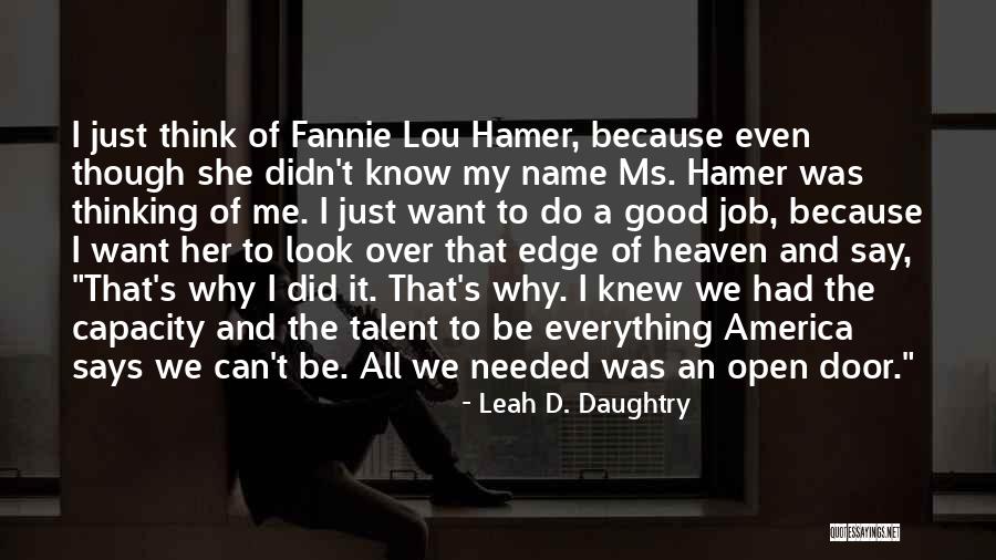 Schockaert Quotes By Leah D. Daughtry Schockaert Quotes By Leah D. Daughtry
