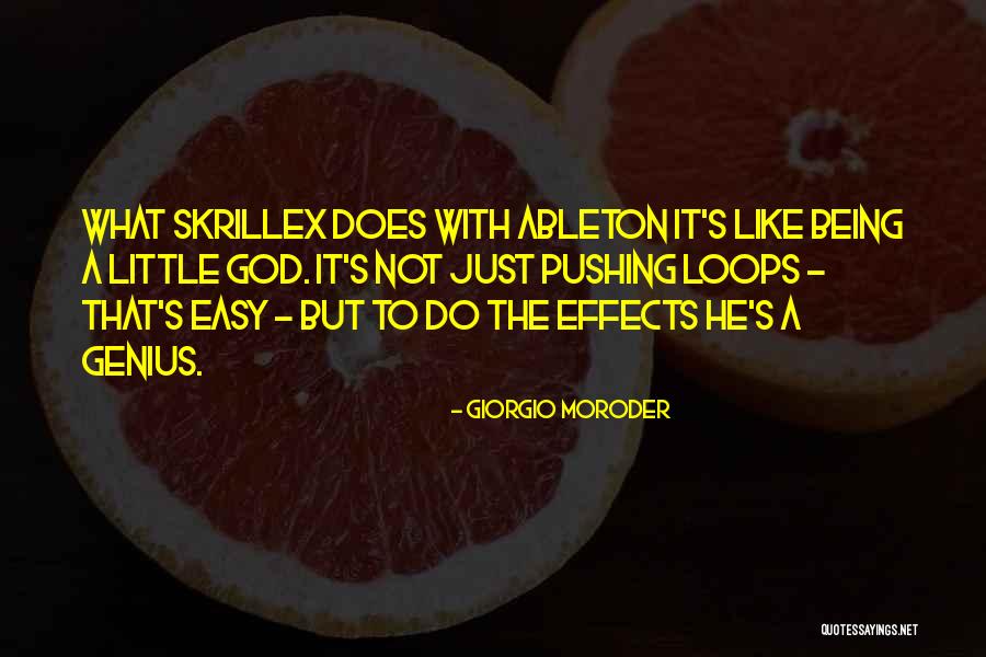 Schoeffling Michael Quotes By Giorgio Moroder Schoeffling Michael Quotes By Giorgio Moroder