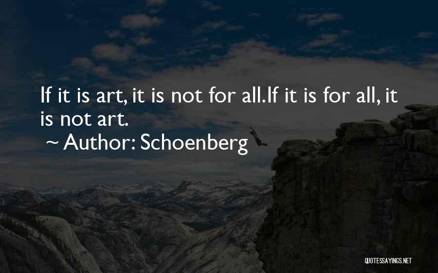 Schoenberg Quotes 753942