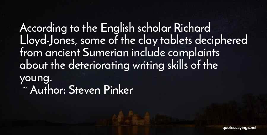 Scholar Quotes By Steven Pinker