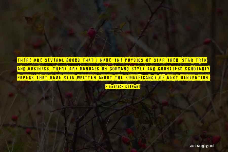 Scholarly Quotes By Patrick Stewart Scholarly Quotes By Patrick Stewart