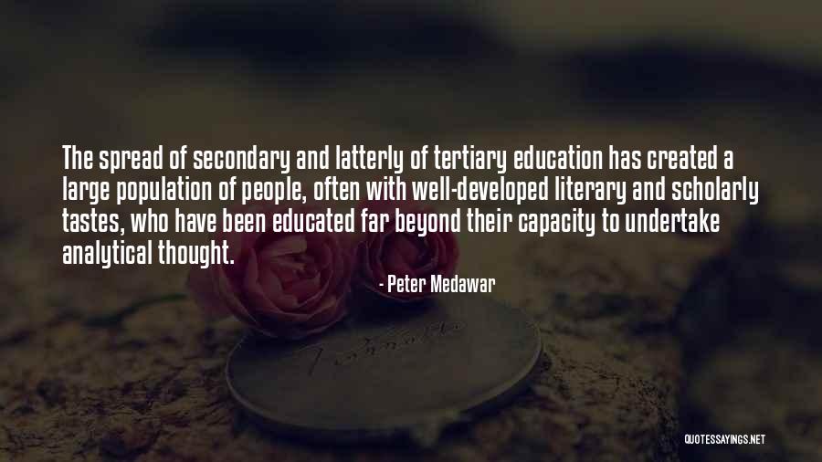 Scholarly Quotes By Peter Medawar Scholarly Quotes By Peter Medawar