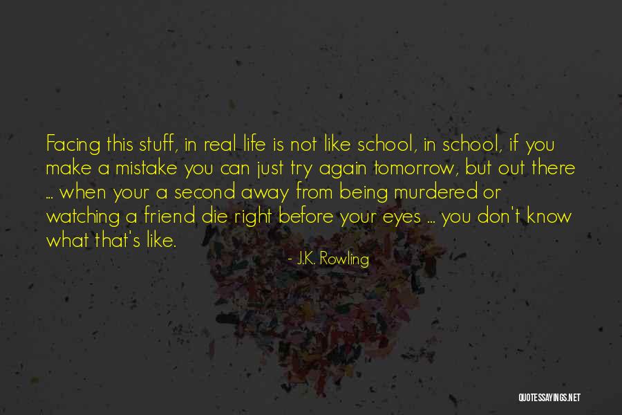 School Again Tomorrow Quotes By J.K. Rowling School Again Tomorrow Quotes By J.K. Rowling