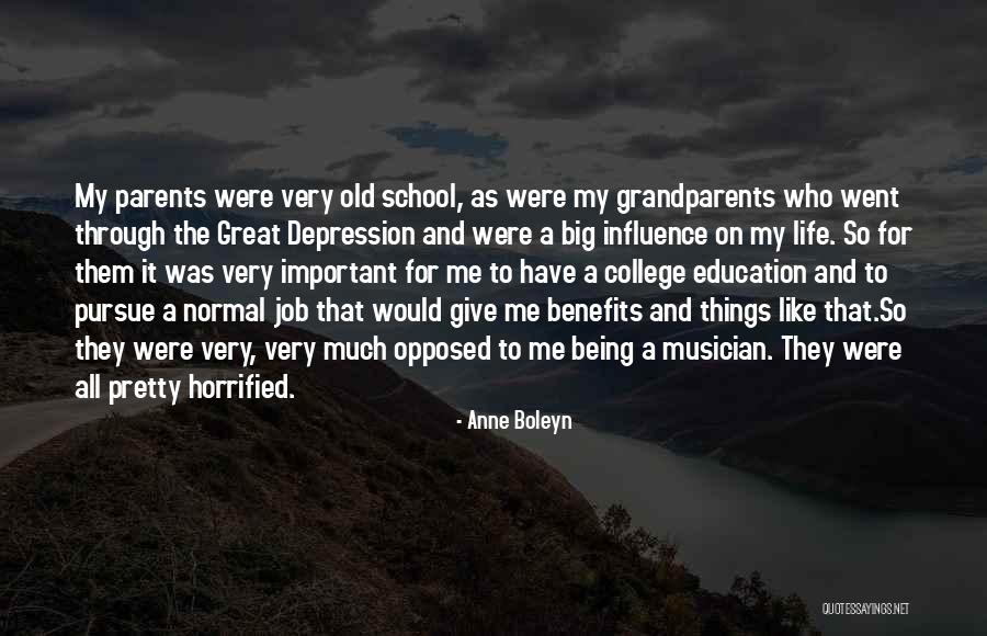 School And College Life Quotes By Anne Boleyn