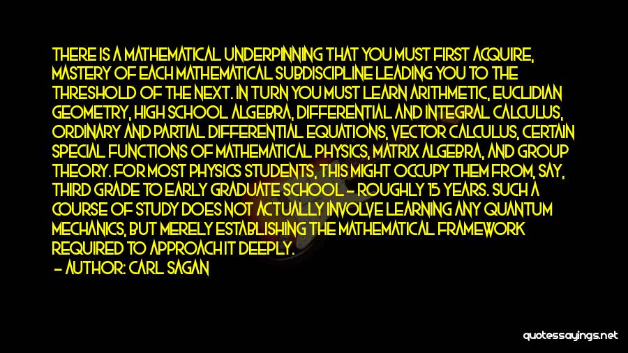 School And Learning Quotes By Carl Sagan