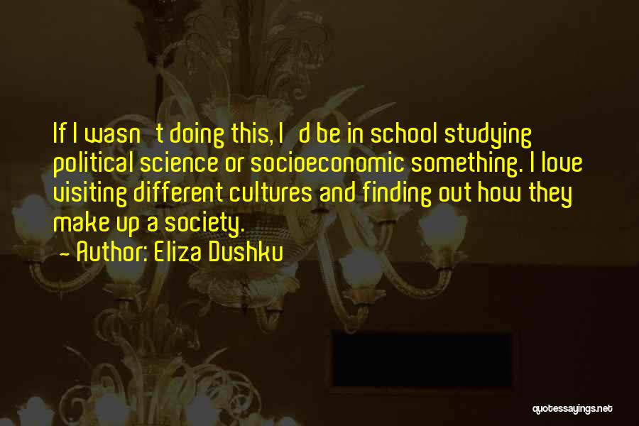 School And Studying Quotes By Eliza Dushku