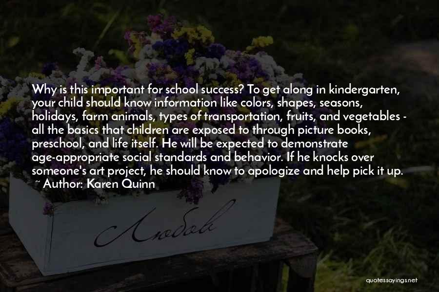 School And Success Quotes By Karen Quinn