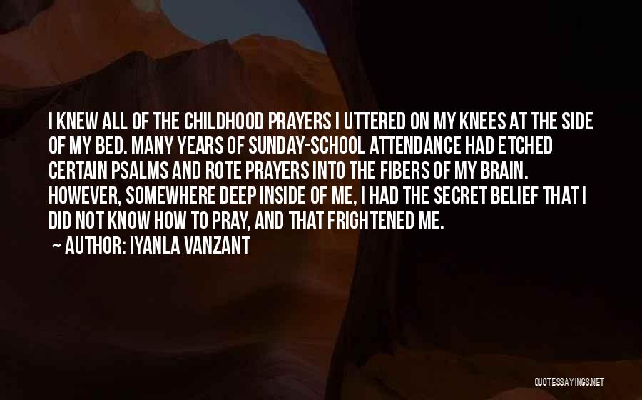 School Attendance Quotes By Iyanla Vanzant