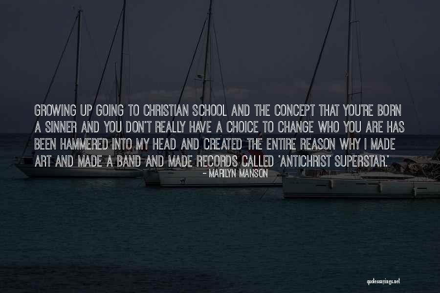 School Band Quotes By Marilyn Manson School Band Quotes By Marilyn Manson
