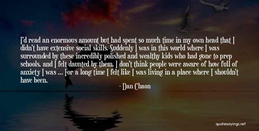 School But People Quotes By Dan Chaon School But People Quotes By Dan Chaon