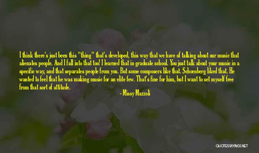 School But People Quotes By Missy Mazzoli School But People Quotes By Missy Mazzoli