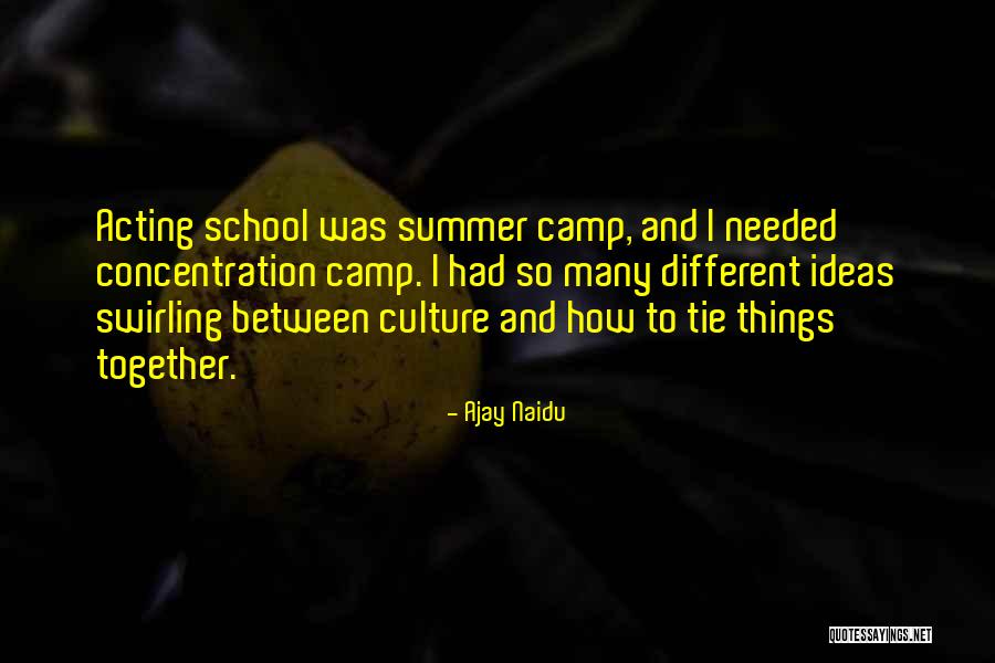 School Camp Quotes By Ajay Naidu