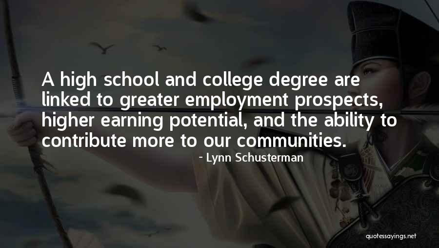 School Degree Quotes By Lynn Schusterman School Degree Quotes By Lynn Schusterman