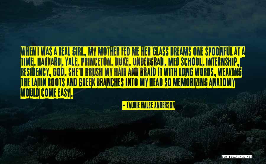 School Dreams Quotes By Laurie Halse Anderson School Dreams Quotes By Laurie Halse Anderson