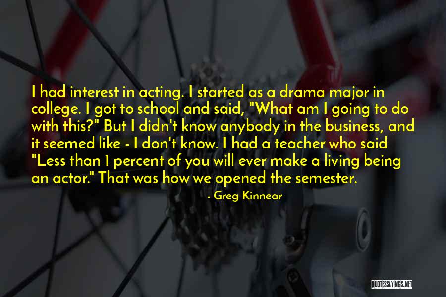 School Going Quotes By Greg Kinnear School Going Quotes By Greg Kinnear