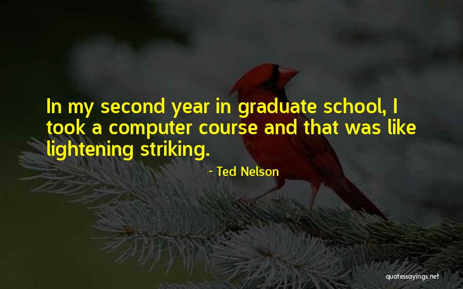 School Graduation Quotes By Ted Nelson School Graduation Quotes By Ted Nelson