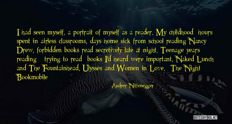 School Hours Quotes By Audrey Niffenegger School Hours Quotes By Audrey Niffenegger