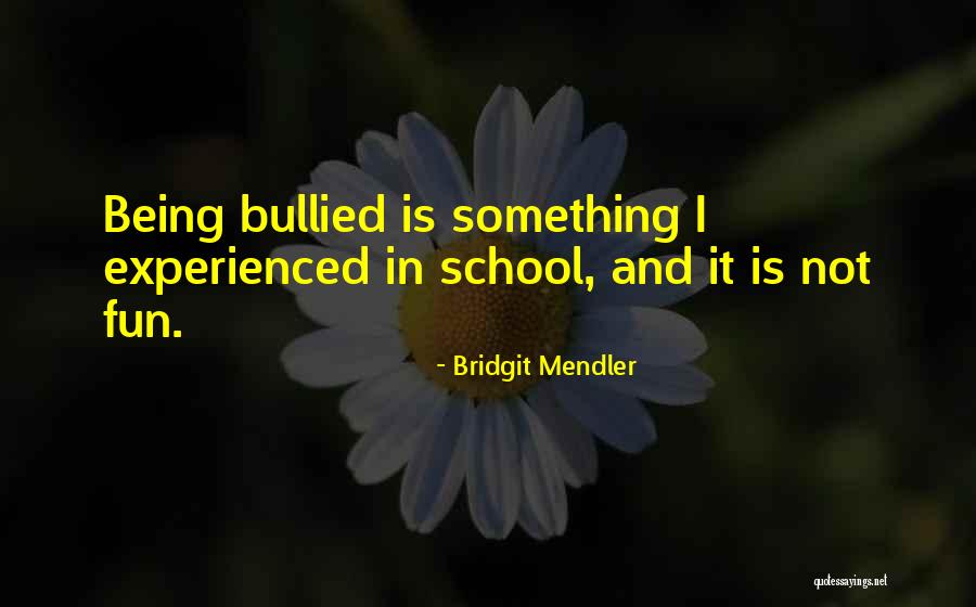 School Is Fun Quotes By Bridgit Mendler