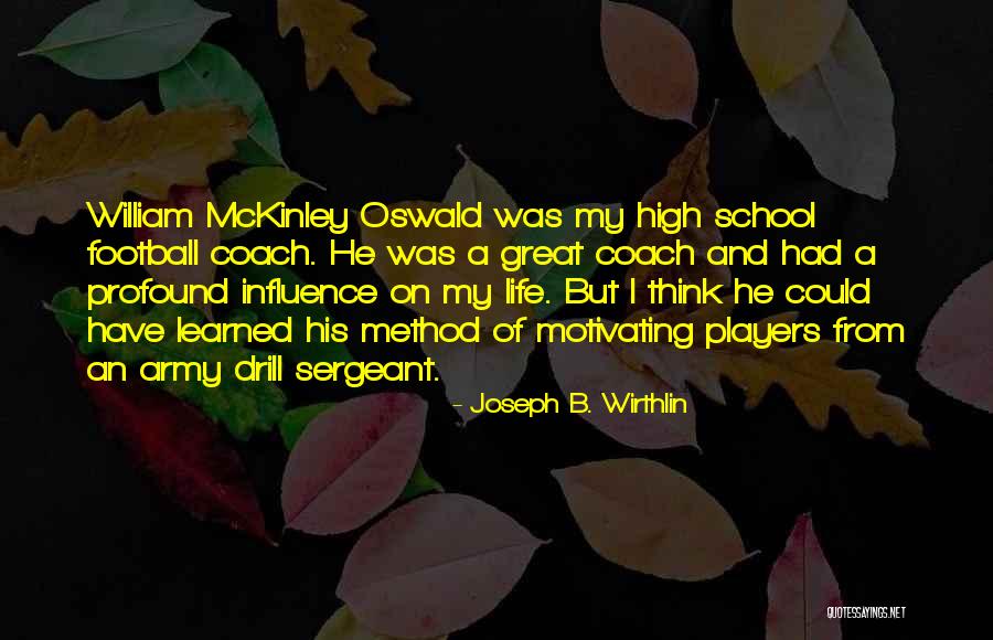 School Life Quotes By Joseph B. Wirthlin