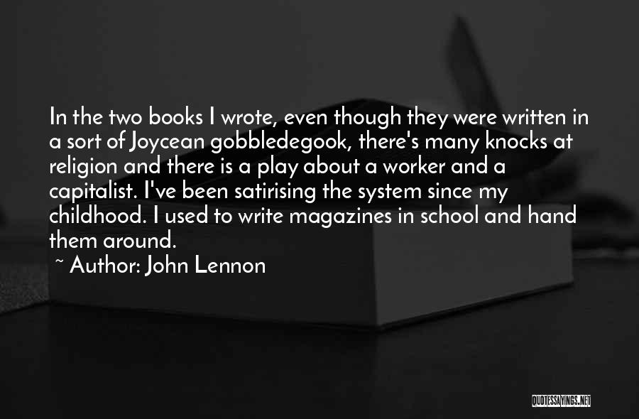 School Magazines Quotes By John Lennon