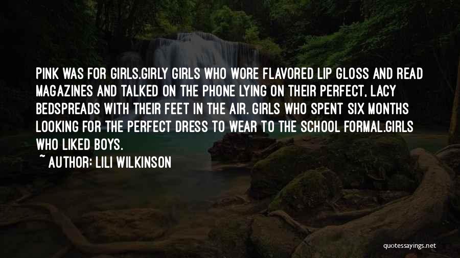 School Magazines Quotes By Lili Wilkinson