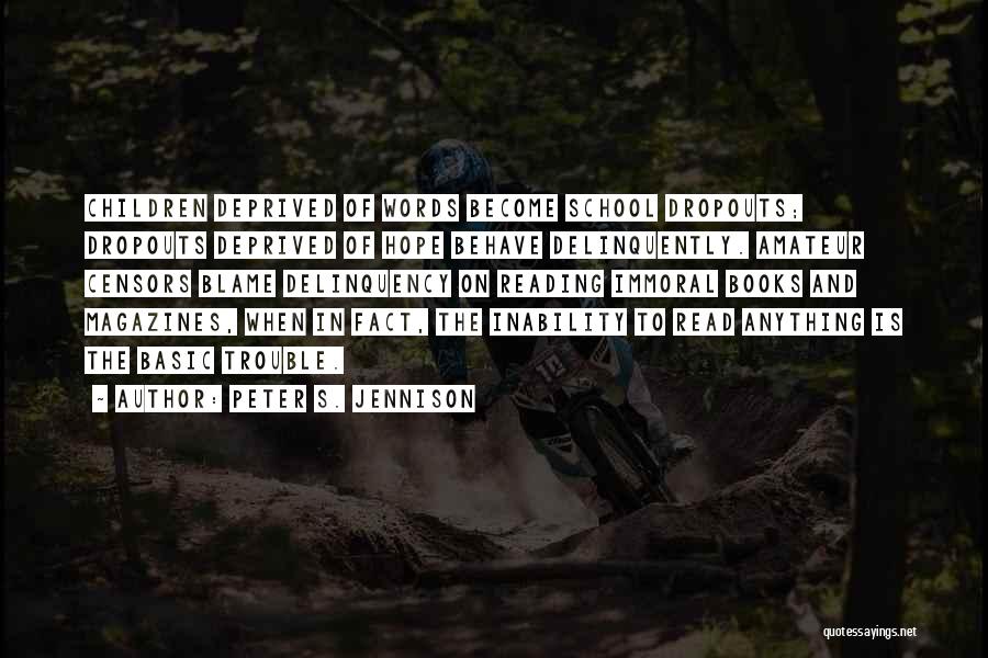 School Magazines Quotes By Peter S. Jennison School Magazines Quotes By Peter S. Jennison