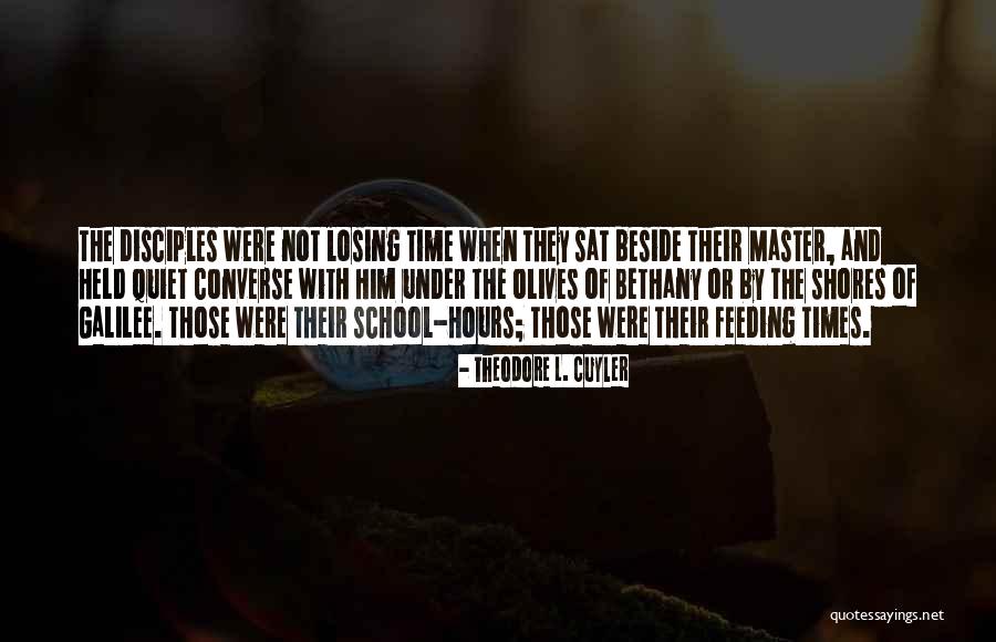 School Master Quotes By Theodore L. Cuyler School Master Quotes By Theodore L. Cuyler