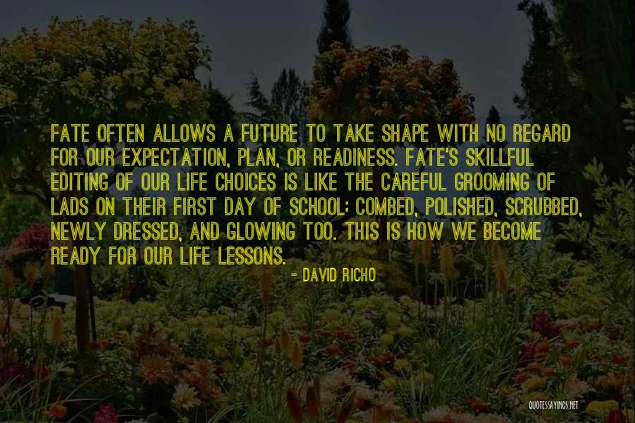 School Ready Quotes By David Richo