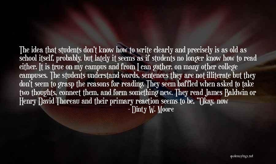 School Ready Quotes By Dinty W. Moore School Ready Quotes By Dinty W. Moore