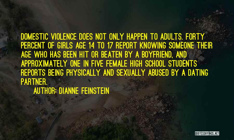 School Reports Quotes By Dianne Feinstein