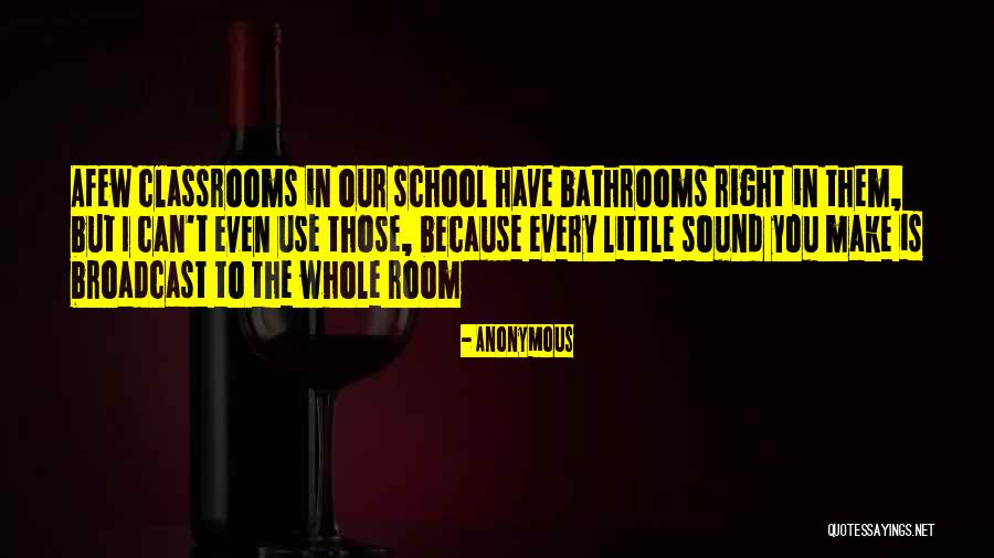 School Room Quotes By Anonymous