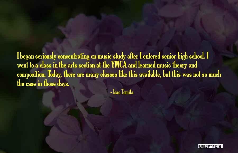 School Section Quotes By Isao Tomita School Section Quotes By Isao Tomita