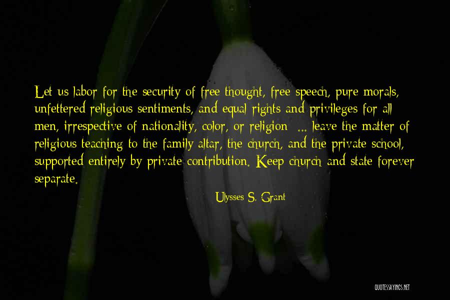 School Security Quotes By Ulysses S. Grant School Security Quotes By Ulysses S. Grant