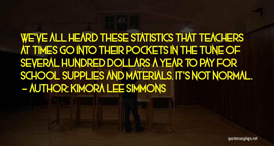 School Supplies Quotes By Kimora Lee Simmons