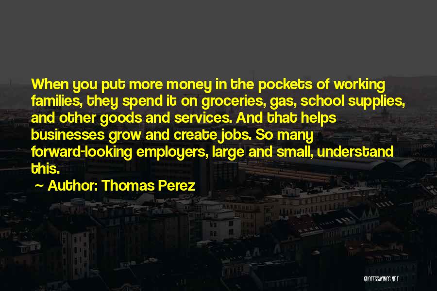 School Supplies Quotes By Thomas Perez