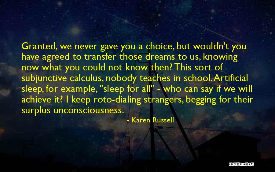 School Transfer Quotes By Karen Russell School Transfer Quotes By Karen Russell