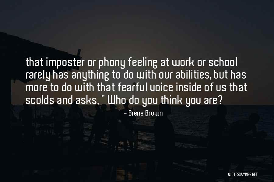 School Work Quotes By Brene Brown