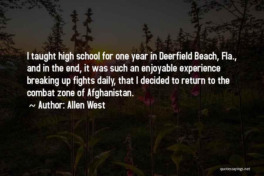 School Year End Quotes By Allen West