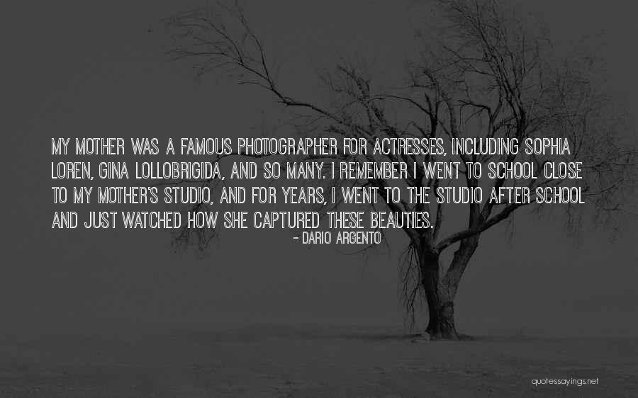 School Years Quotes By Dario Argento School Years Quotes By Dario Argento