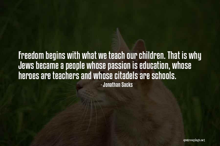 Schools And Teachers Quotes By Jonathan Sacks Schools And Teachers Quotes By Jonathan Sacks