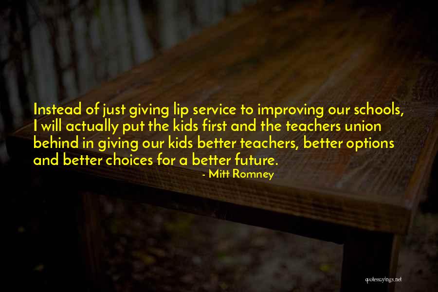 Schools And Teachers Quotes By Mitt Romney Schools And Teachers Quotes By Mitt Romney