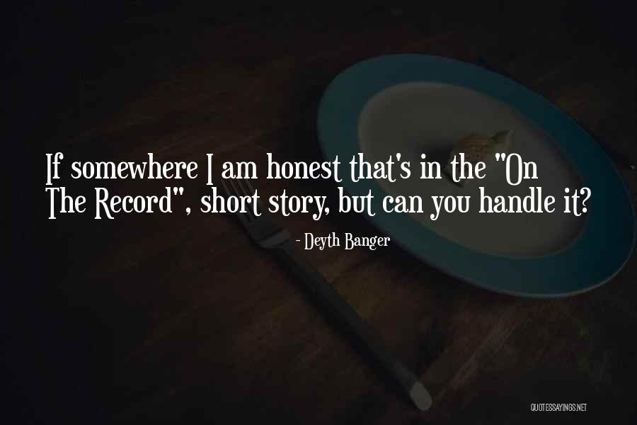 Schornstein Mantel Quotes By Deyth Banger Schornstein Mantel Quotes By Deyth Banger